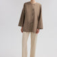 Camicia asimmetrica con bottoni