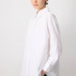 Camicia oversize classica in cotone bianco