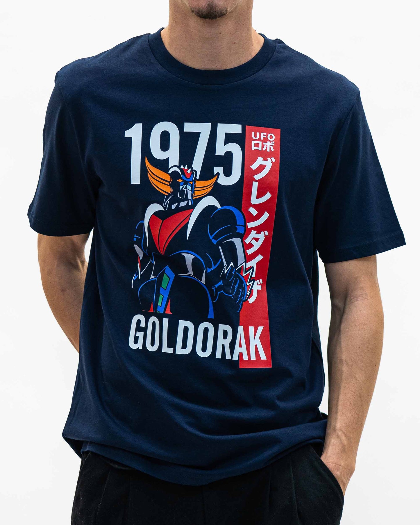T-shirt Goldorak con grafica anime giapponese