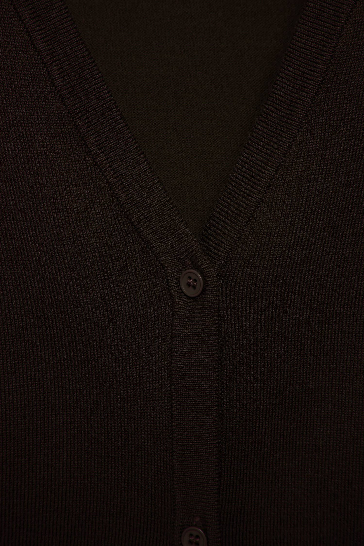 Cappotto cardigan in maglia rasata con cintura