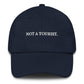Cappellino dad hat “Not a Tourist” ricamato