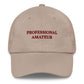 Cappellino da baseball ricamato "Professional Amateur"