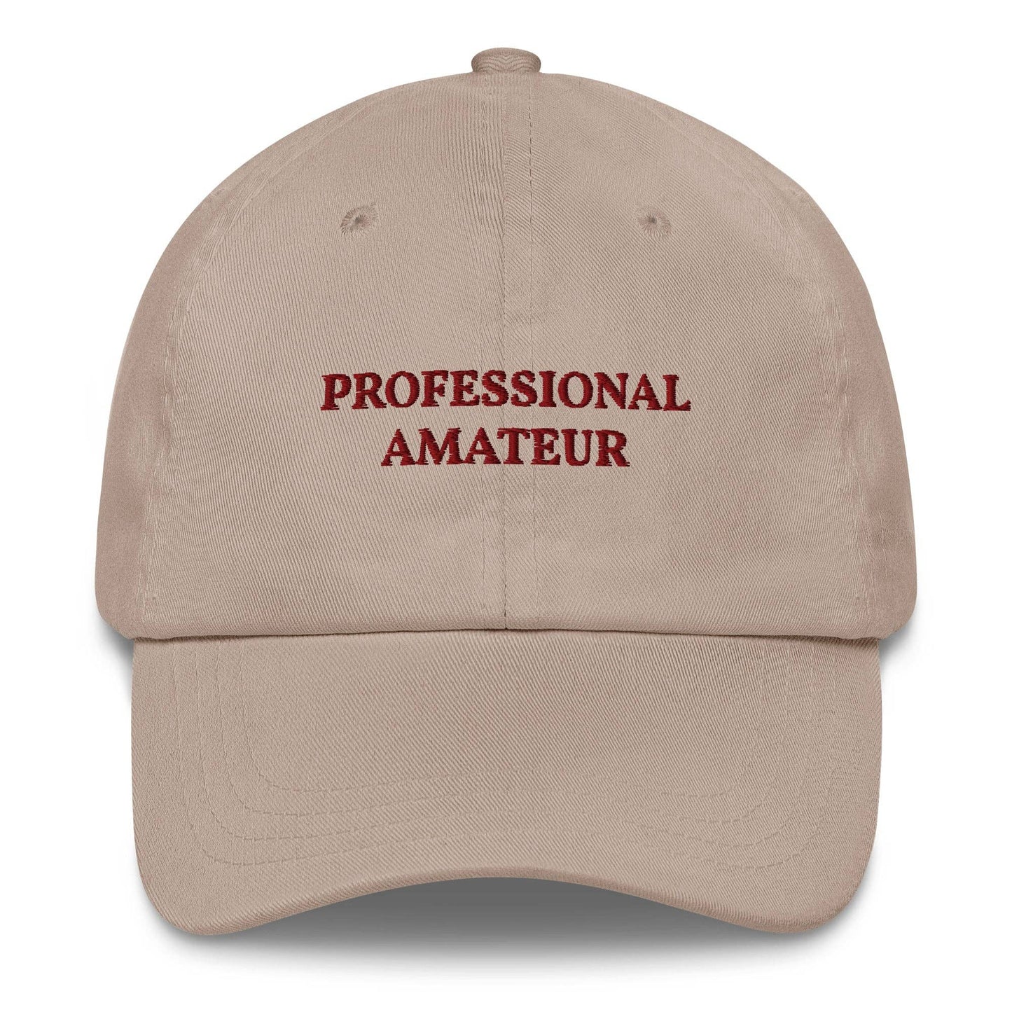 Cappellino da baseball ricamato "Professional Amateur"