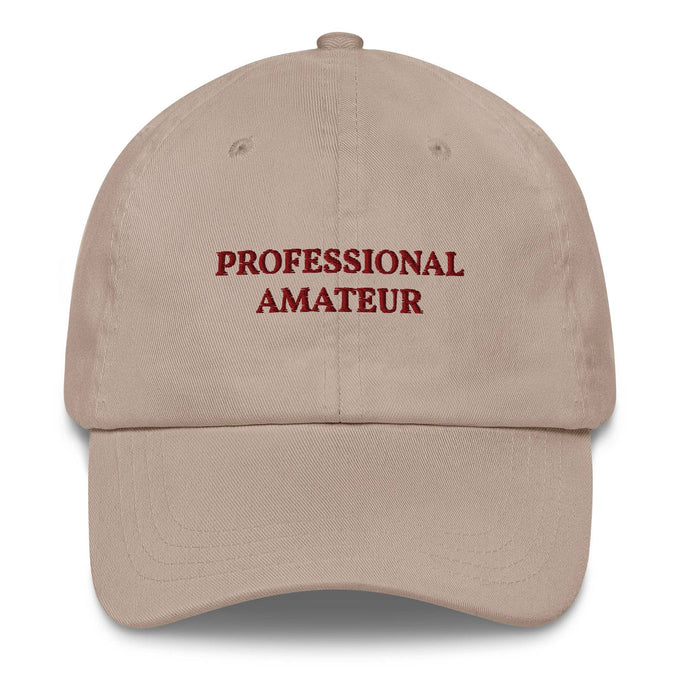 Cappellino da baseball ricamato "Professional Amateur"