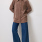 Camicia in velluto a coste con spalline