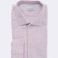 Camicia elegante su misura a righe rosse Braga