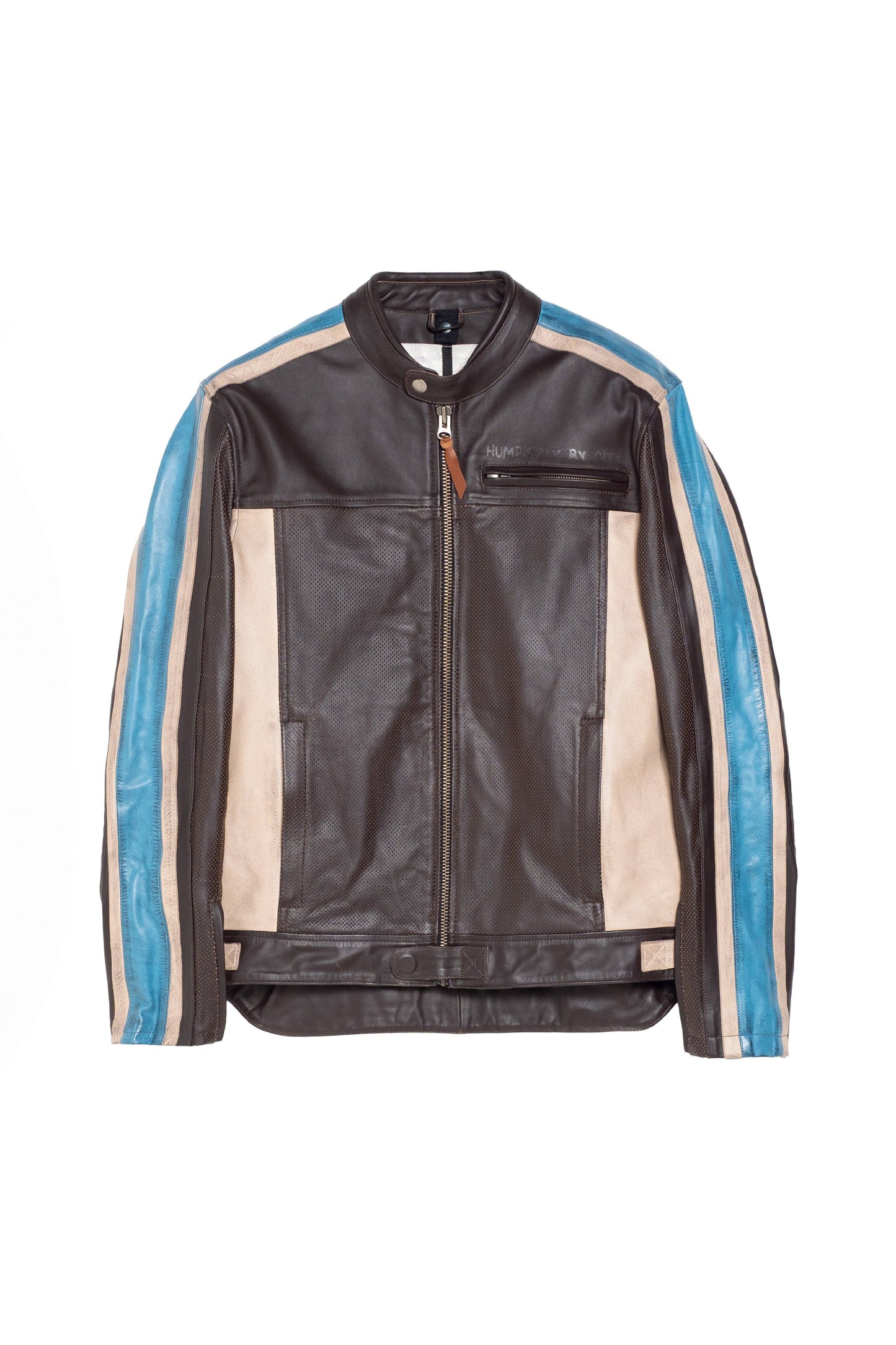 Giacca tecnica in pelle Speed Division