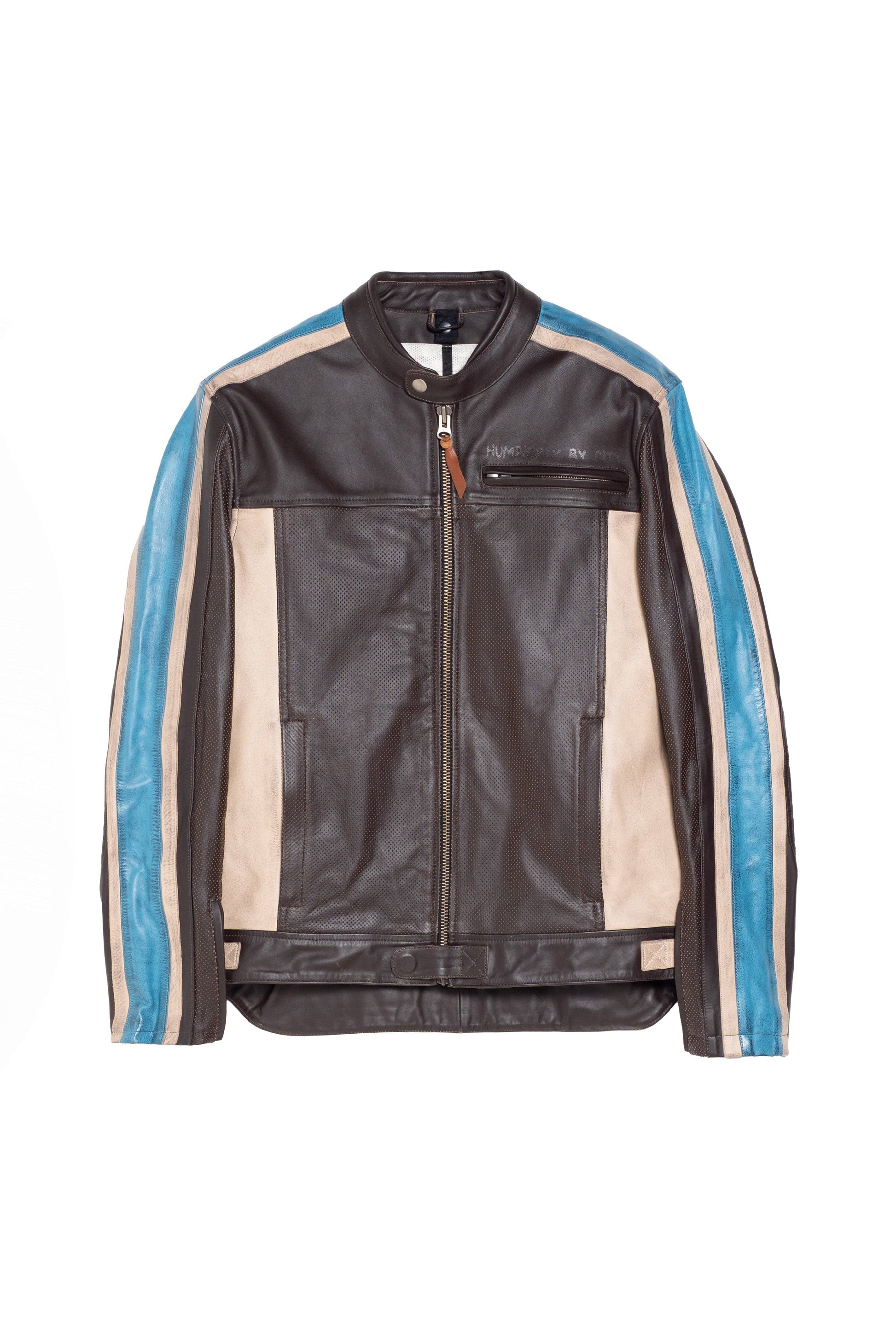 Giacca tecnica in pelle Speed Division
