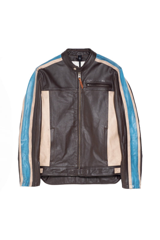 Giacca tecnica in pelle Speed Division