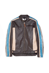 Giacca tecnica in pelle Speed Division