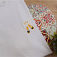T-shirt in cotone biologico con ricamo