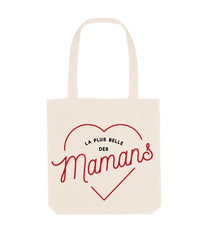 Tote bag “La più bella delle mamme” in cotone biologico