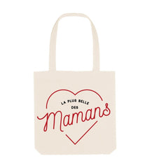 Tote bag “La più bella delle mamme” in cotone biologico