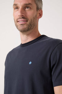 T-shirt Bart in cotone biologico blu marino