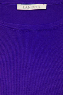 Maglione girocollo in maglia rasata