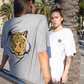 T-shirt Unisex Oversize Grigia Tiger