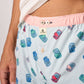 Boxer in cotone biologico con stampa sardine