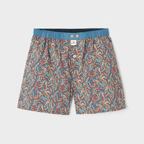 Boxer uomo in cotone biologico con stampa graffiti