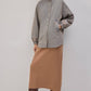 Giacca bomber oversize in denim