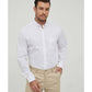 Camicia bianca comfort fit con colletto button-down