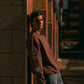 Felpa girocollo oversize con patch