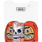 T-shirt Dead Daruma con grafica street giapponese