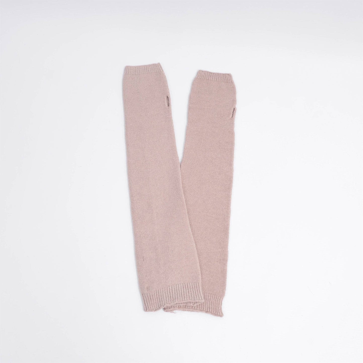 Guanti scaldabraccia in maglia