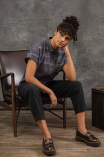 Camicia Bea in cotone biologico a righe