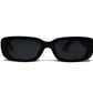 Occhiali da sole unisex neri polarizzati
