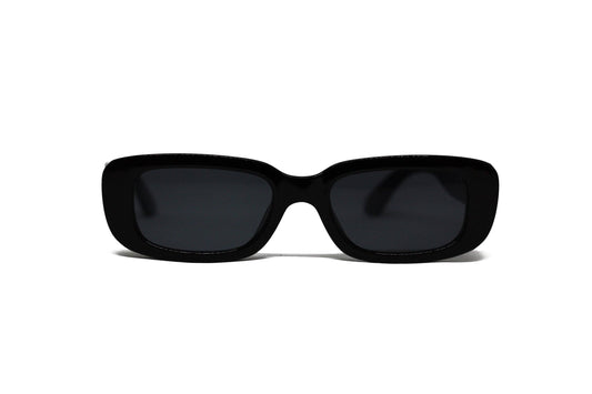 Occhiali da sole unisex neri polarizzati