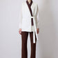 Gilet trapuntato con laccio laterale