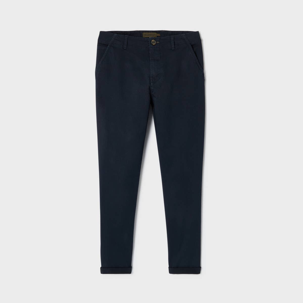 Pantaloni chino in cotone Blu Navy