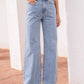 Jeans a Vita Alta Wide Leg Celestin