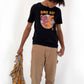 T-shirt Dino Bot con grafica vintage