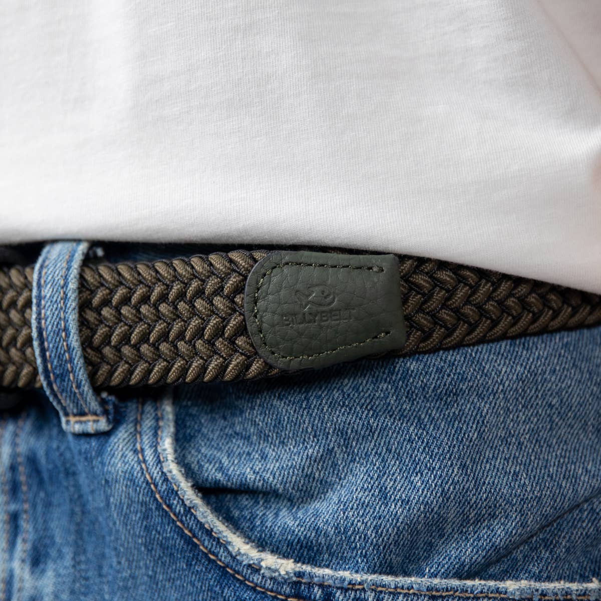 Cintura intrecciata elastica Sherwood