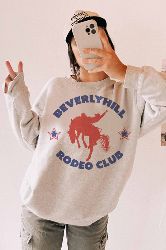 Felpa oversize Beverlyhill Rodeo Club