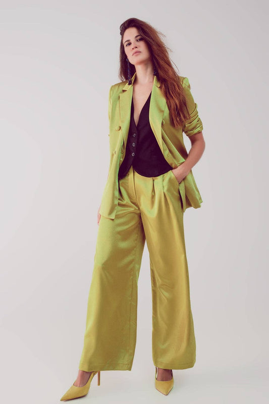 Blazer doppiopetto in poliestere SMF