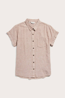Camicia Bea in chambray ruggine