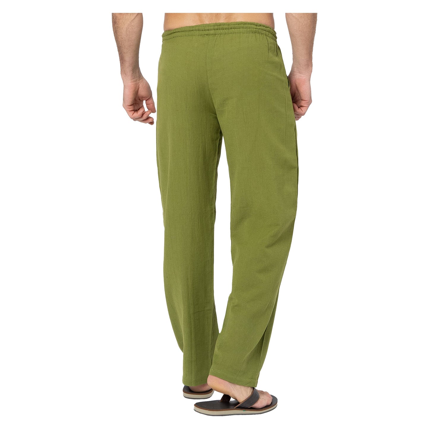 Pantaloni lunghi estivi da uomo in lino