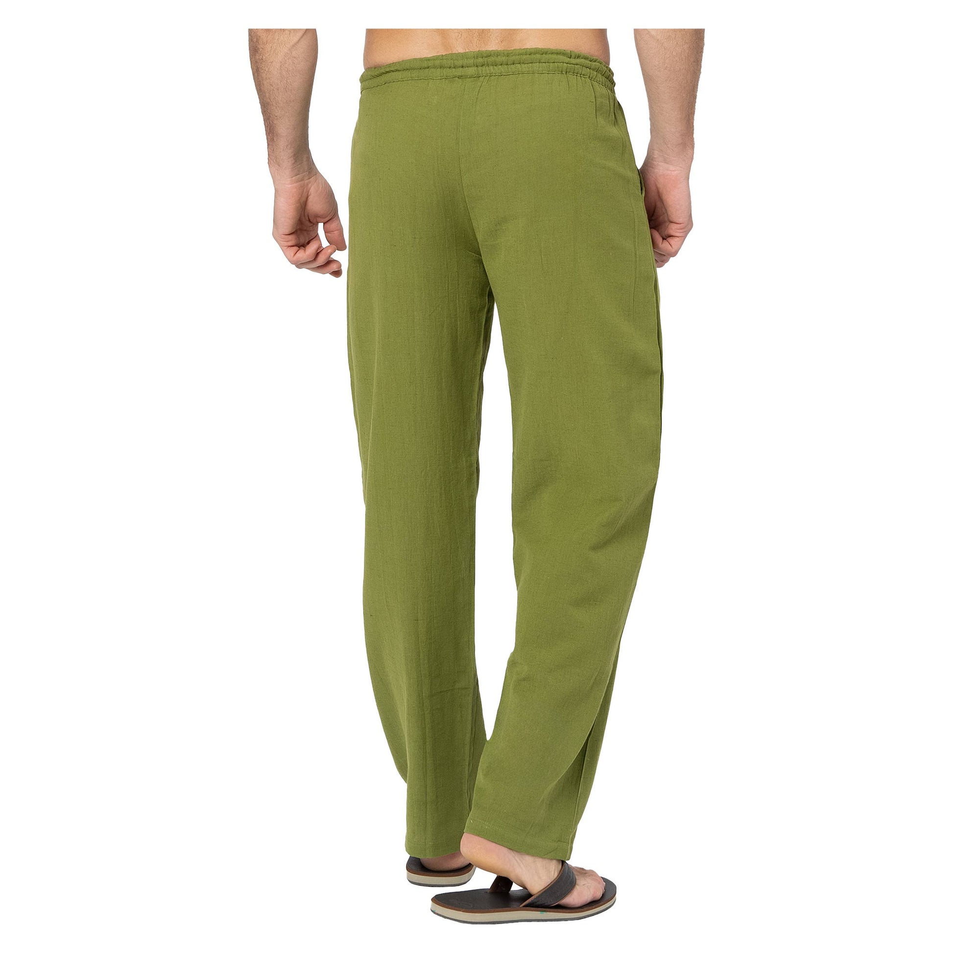 Pantaloni lunghi estivi da uomo in lino