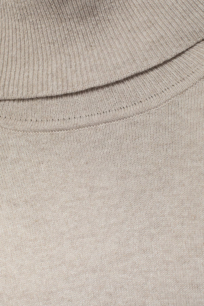 Maglione Dolcevita in Maglia
