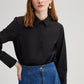 Body camicia nero con antiscivolo