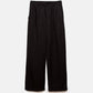 Pantaloni a pieghe dritti in lyocell