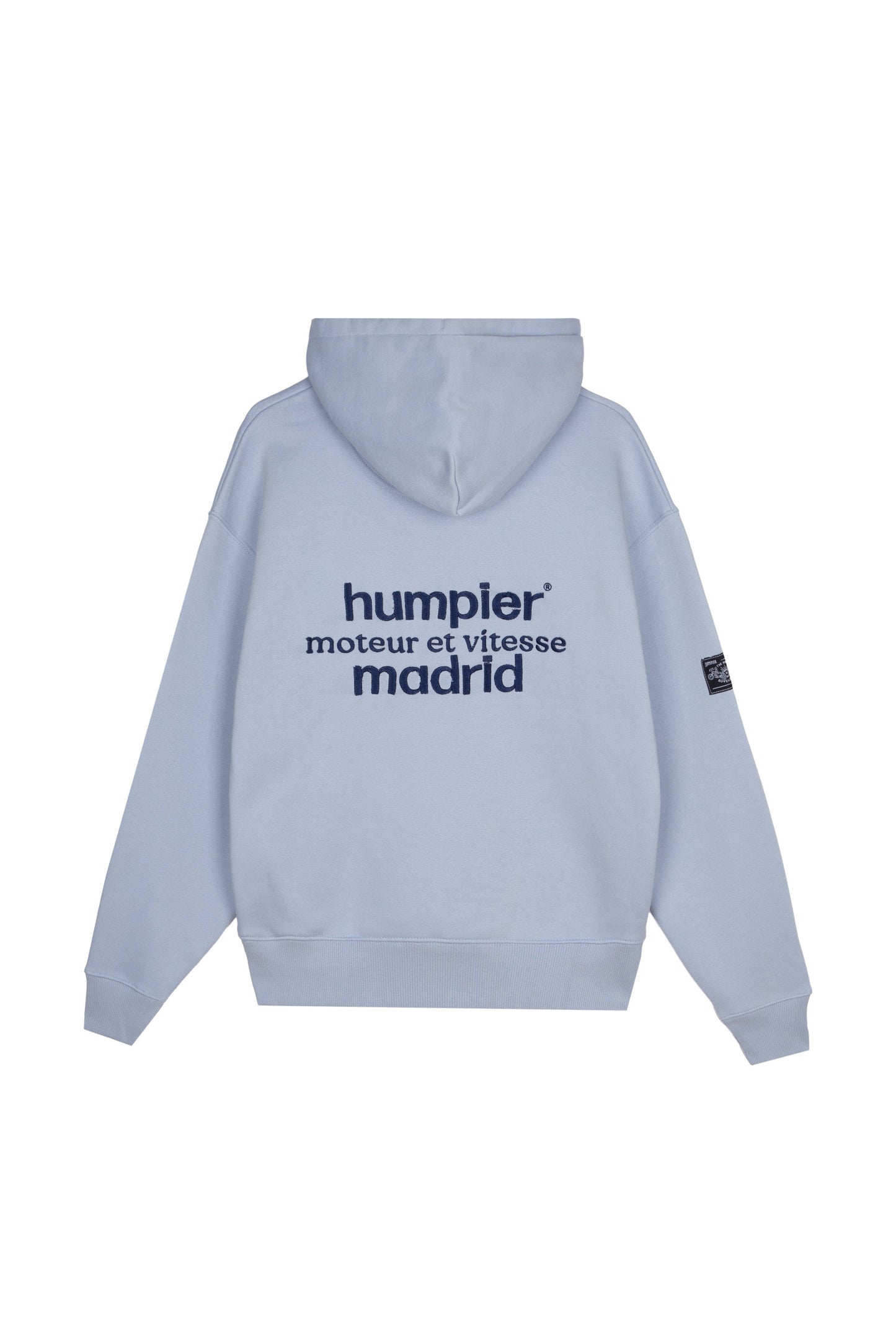 Felpa con cappuccio oversize Maison des Adventures in cotone biologico