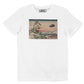 T-shirt unisex in cotone biologico con stampa “Floating Car”