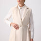 Completo elegante con gilet doppiopetto e pantaloni palazzo