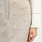 Minigonna Julinia beige con strass