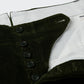 Pantaloni Casca in velluto a coste olive