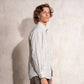 Camicia uomo a quadri in cotone misto