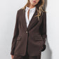 Blazer monopetto essenziale